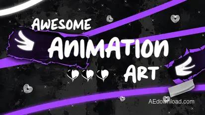 Dynamic Grunge Paper Promo Openers template preview