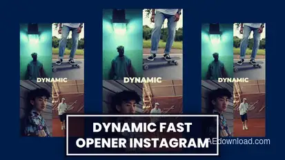 Dynamic Instagram Opener Openers template preview