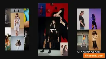 Dynamic Instagram Slideshow Openers template preview