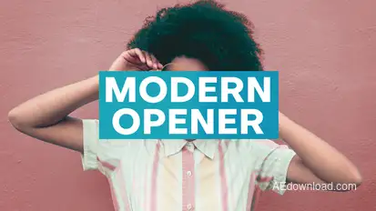 Dynamic Intro Video Displays template preview