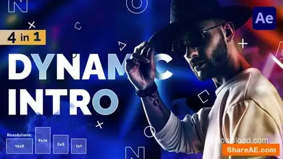 Dynamic Intro Openers template preview