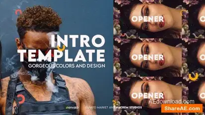 Dynamic Intro Openers template preview