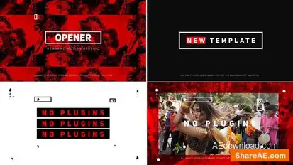 Dynamic Intro And Opener Openers template preview