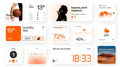 Dynamic Light Widget Elements template preview