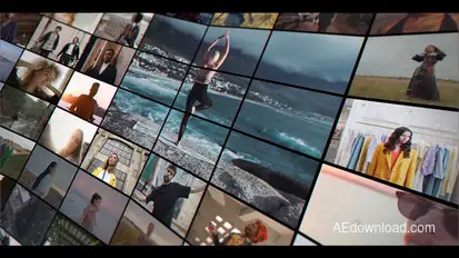Dynamic Multi Video Opener Video Displays template preview