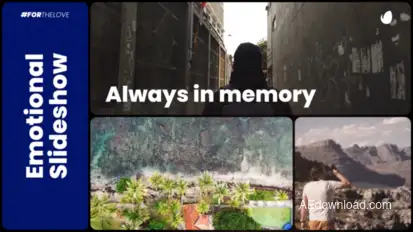 Dynamic Multiscreen Slideshow Video Displays template preview