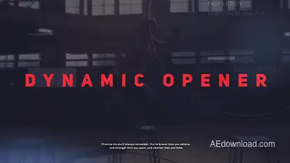 Dynamic Opener Openers template preview