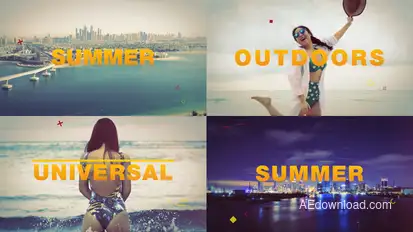 Dynamic Opener Video Displays template preview