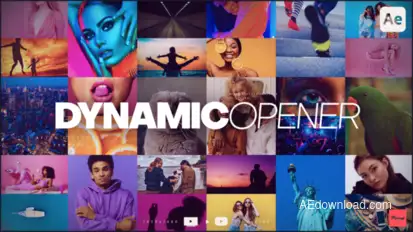 Dynamic Opener broadcast-packages template preview