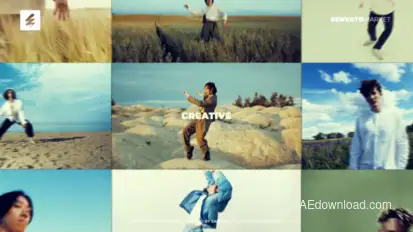 Dynamic Opener Video Displays template preview