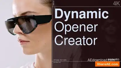 Dynamic Opener Creator Openers template preview