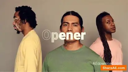 Dynamic Opener | Media Gallery Slideshow Openers template preview