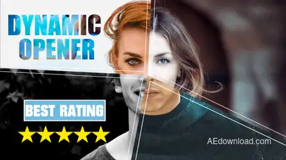 Dynamic Opener // Short Promo Openers template preview