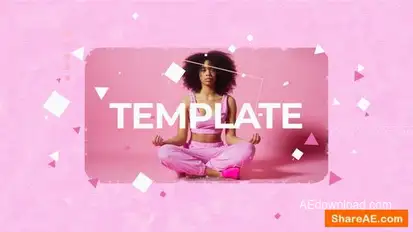 Dynamic Pink Intro Openers template preview