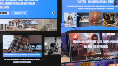 Dynamic Podcast Intro Pack Openers template preview