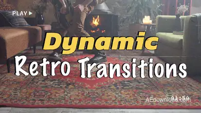 Dynamic Retro Transitions Elements template preview