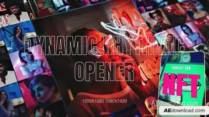 Dynamic Rhythmic Opener Openers template preview