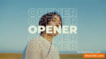 Dynamic Rhythmic Opener Openers template preview