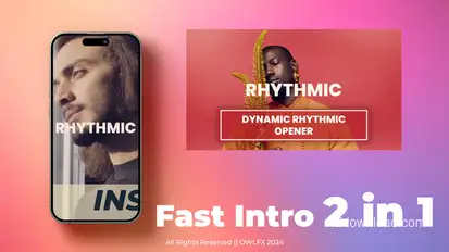 Dynamic Rhythmic Opener Openers template preview
