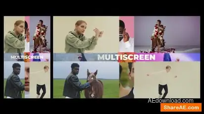 Dynamic Rhythmic Resizable Instagram Opener Openers template preview