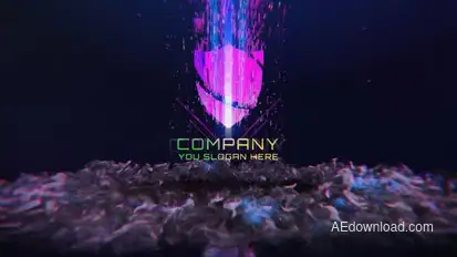 Dynamic Shockwave Logo Logo Stings template preview