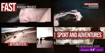 Videohive Dynamic Slide V2 Video Displays template preview