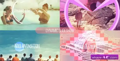 Videohive Dynamic Slideshow 18037290 Video Displays template preview