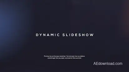 Dynamic Slideshow Video Displays template preview