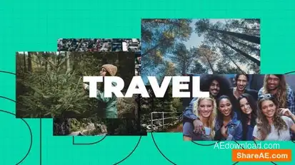 Mosaic Slideshow Openers template preview