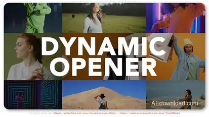 Dynamic Smooth Opener Video Displays template preview