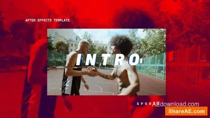 Dynamic Sport Intro Openers template preview