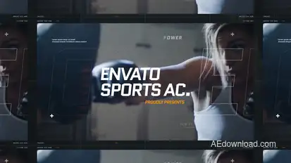 Dynamic Sport Opener / Fitness and Workout / Event Promo / Fast Typography Openers template preview