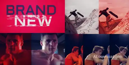 Dynamic Sport Promo Openers template preview