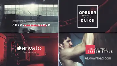 Dynamic Sports Intro Openers template preview