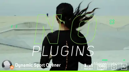 Dynamic Sports Opener Openers template preview