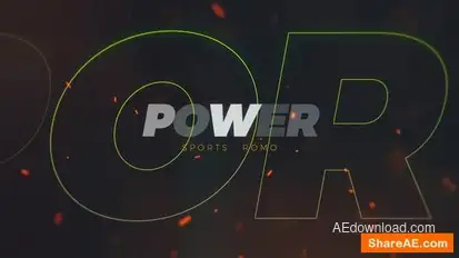 Dynamic Sports Promo Openers template preview