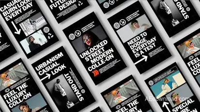 Dynamic Stories Pack Elements template preview