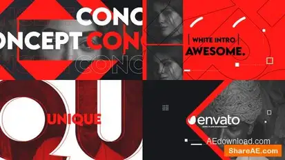 Dynamic Text Logo Openers template preview