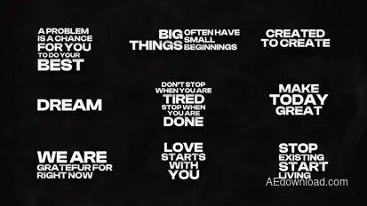 Dynamic Titles | After Effects Titles template preview