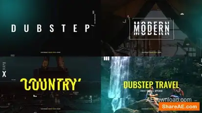 Dynamic Travel Promo Openers template preview