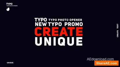 Dynamic Typo Openers template preview