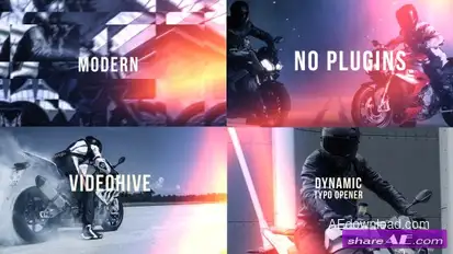 Videohive Dynamic Typo Opener 21181309 Openers template preview