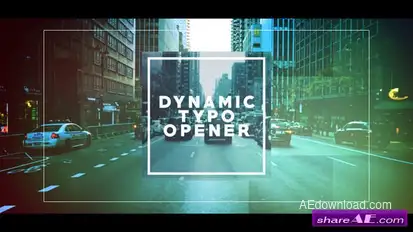 Videohive Dynamic Typo Opener 21698650 Openers template preview
