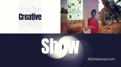 Dynamic Typography Opener Openers template preview