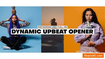 Dynamic Upbeat Opener Openers template preview