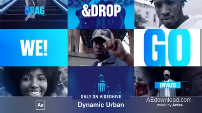 Slideshow - Urban Slideshow Openers template preview