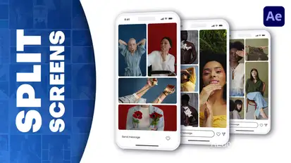 Dynamic Vertical Transitions Elements template preview