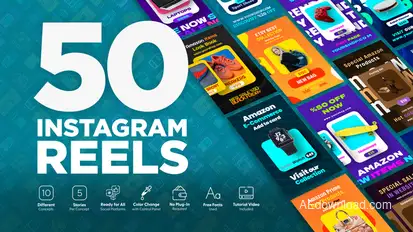 E-Commerce Instagram Reels Product Promo template preview