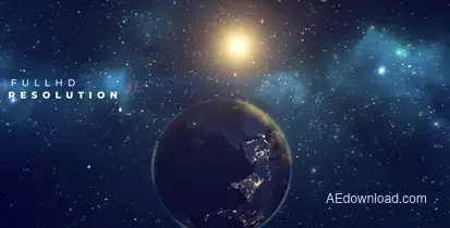 Earth Planet Title Openers template preview