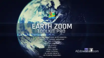 Earth Zoom Toolkit Pro broadcast-packages template preview